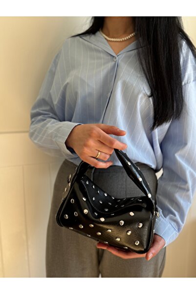 lalettobags Women's Nila Model Studded Hand & Shoulder Bag
