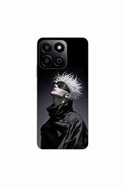 OEM Калъф, съвместим с Honor 200, от интелигентен силиконов гел TPU, с десен ...