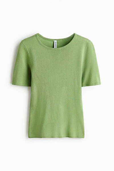 H&M Fine-knit T-shirt
