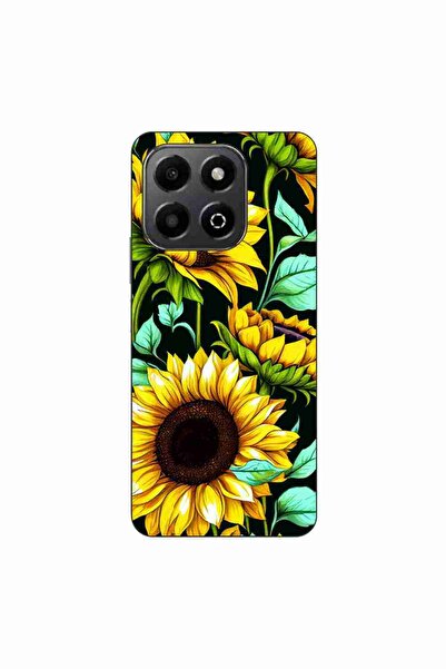 OEM Husa compatibila cu Honor X6b Silicon Gel Tpu Model Floarea Soarelui AI