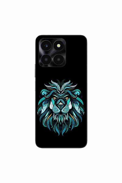 OEM Husa compatibila cu Honor X6a Silicon Gel Tpu Model Abstract Lion