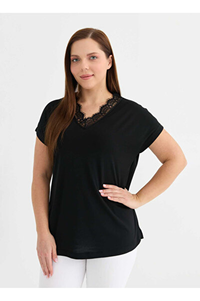 Selen Siyah Kadın Bluz 26YSL8403