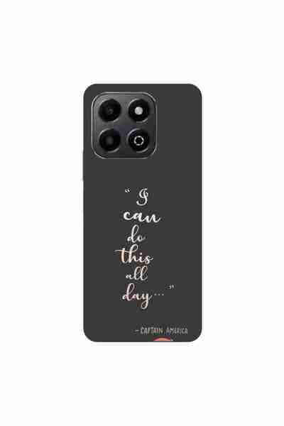 OEM Case compatible with Honor X6b Silicone Gel Tpu Pattern Message I Can Do ...