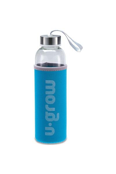 U-Grow Insulated Bottle with Cover, 500 ml, Blue