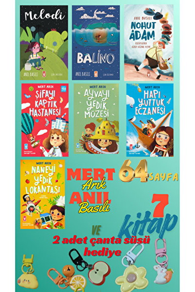 Timaş Çocuk 2.3.4 Sınıf Hikaye Masal Set-MERT ARIK-ANIL BASILI-Nohut Adam-Mel...