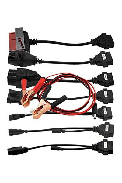 OUTAD 8-Peice Professional Cables For Automobile Multi-Diagnostic Tools