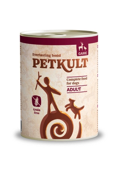 PetKult Hrana umeda pentru caini Petkult, Adult, Vanat, 12x800g