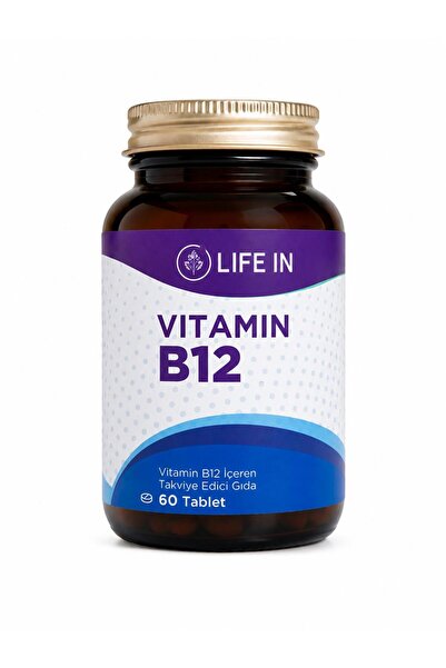 Life In B12 Vitamin Supplement - 60 Tablets