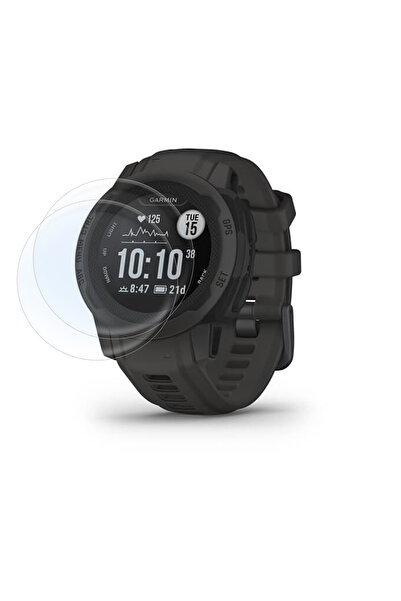 Phonextra واقي شاشة نانو 9H متوافق مع Garmin Instinct 2s مقاس 40 ملم، قطعتين،...