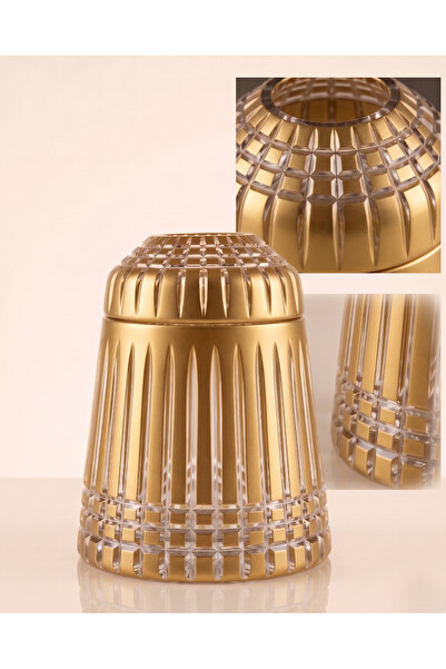 AKDEN STORE Glass Hand-Cut Crystal Decoration Czech Al Napkin Holder-Invitati...