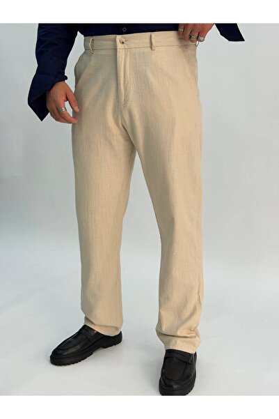 BYATA MENS STYLE Men's linen trousers