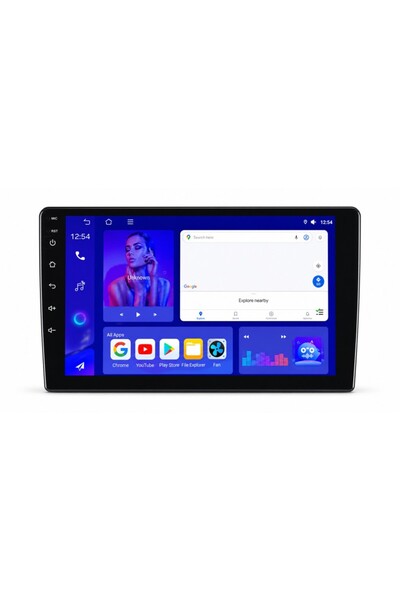 Reis Audio Deniz Sound Garage 9'' Tablet RS-DT532 6-64 Android 13 CarPlay 8 Ç...