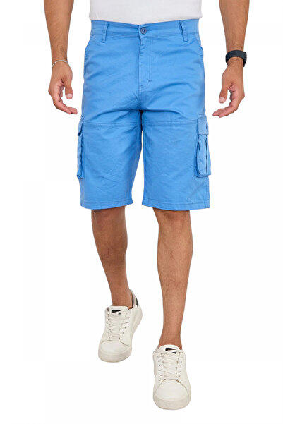 DeepSEA Men's Blue Cargo Pocket Capri2002014