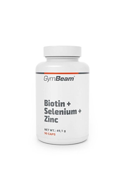 GymBeam Biotin + Selenium + Zinc 90 caps