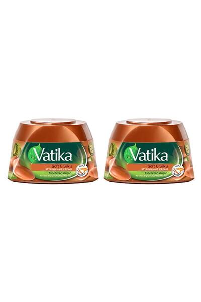 Vatika كريم الشعر بالأرغان ( عبوة مزدوجة ) من فاتيكا - 140 مل
