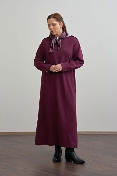 ALLDAY Soft Textured Epaulet Dress