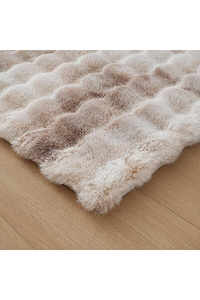 Home Box Timmy Bubble Rabbit Fur Printed Rug - 240x360 cm