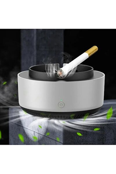 Trendily Ashtray with Integrated Suction, Anti-Smoke and Anti-Odor, Electric