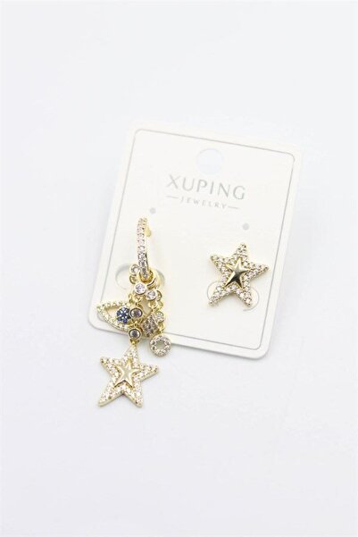 atastore2017 Star charm earrings - gold