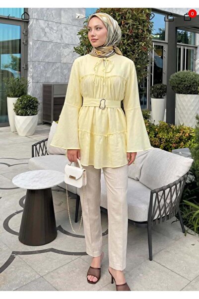 MODA KEMER DETAYLI TUNİK