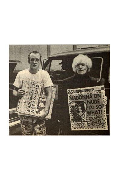 Taranist Poster - Keith Haring Andy Warhol