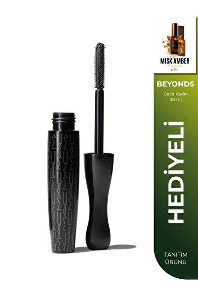 M.A.C Topaklanmaz Black Mascara Intense Pigment 3D Volume Lengthening Curling