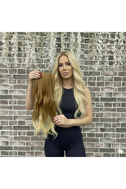 Marpessa Fiber Sentetik Yarımay Çıt Çıt Postiş Saç – Isıya Dayanıklı - Yıkana...