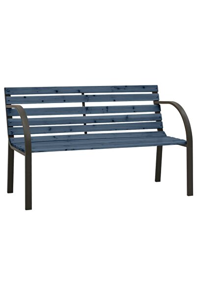 vidaxl Bancă copii de grădină, gri, 81 cm, lemn de brad chinezesc