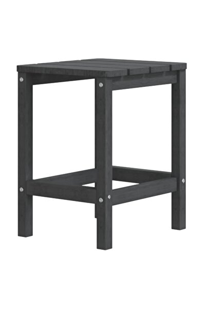 vidaxl Adirondack garden table, anthracite, 38x38x46 cm, HDPE
