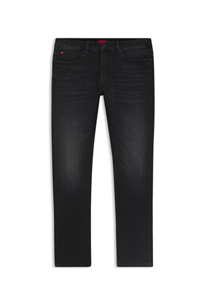HUGO Ανδρικό 734 Jeans Μαύρο 50547254-005