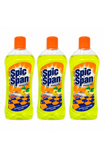 SPIC & SPAN Set 3 x Pavimenti Cedar și Bergamotă, detergent pentru pardoseli,...