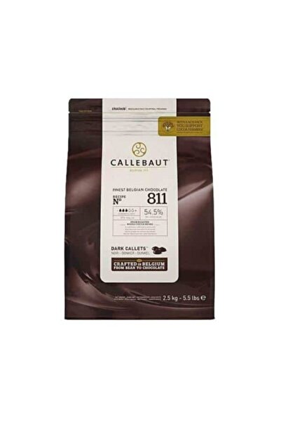 Callebaut CakeMasters Ciocolată neagră 811, 54,5% veritabilă belgiană 2,5kg
