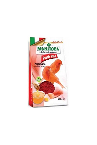 Manitoba Pate Red Αυγοτροφή για Κόκκινα Καναρίνια 400gr