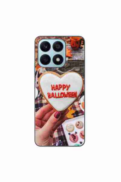 OEM Case compatible with Honor X8a Silicone Gel Tpu Pattern Happy Halloween C...