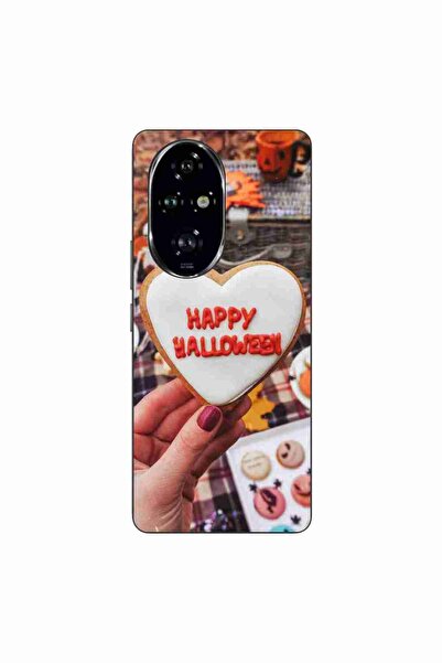 OEM Husa compatibila cu Honor 200 Pro Silicon Gel Tpu Model Happy Halloween C...