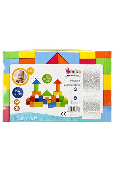 Bambam Set cuburi de constructie, BamBam, 29 buc