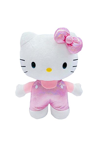 Hello Kitty Plush toy, in overalls, Pink, 30 cm