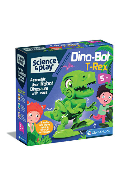 CLEMENTONI Construction kit, Clementoni, Science and Play, Dino T-Rex Robot