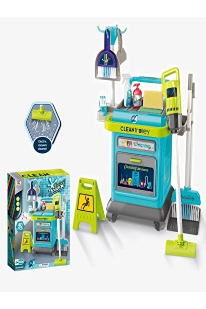 WORLD OF TOYS عربة تنظيف