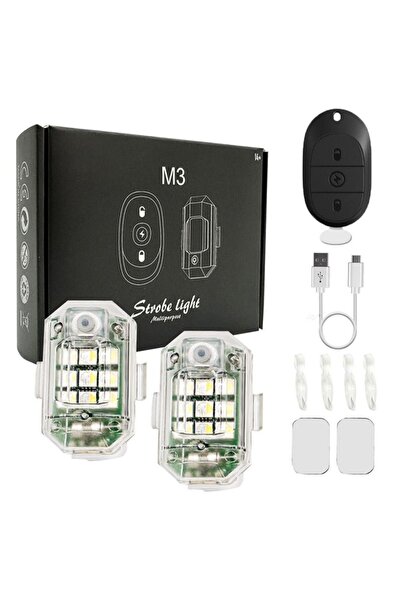 Yallabena RGB LED Warning Flash Light Waterproof Outdoor Signal Light for Car...