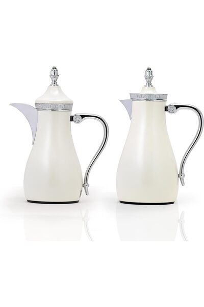 ALSAIF Royal 2- Pieces Coffee and Tea Vacuum Flask, leak-proof and keeps drin...