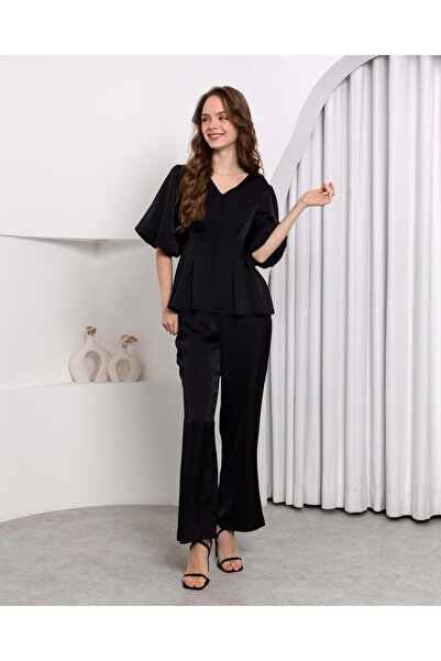 the desire wear Aura Coord Set – Midnight Black