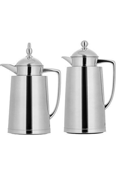 ALSAIF Hassnah 2- Pieces Coffee and Tea Vacuum Flask, leak-proof and keeps dr...