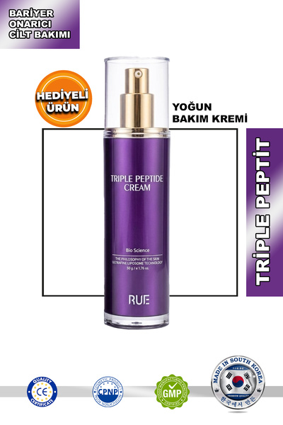 RUE KWAVE Cilt Bariyeri Onarıcı Güçlendirici Triple Peptit Krem
