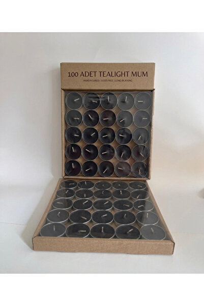 PKR 100 Adet Kokulu Tealight Mum