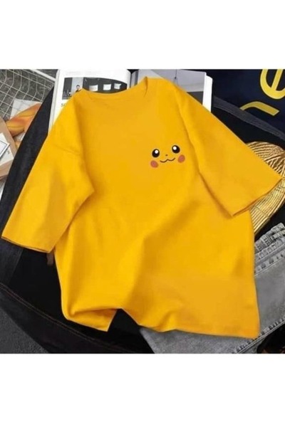 valeriae Tricou cu mânecă scurtă, croială lejeră, premium, cu imprimeu special