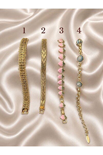 Up Atelier Gold Çoklu Zincir Kadın Bileklik Trend Şık Günlük Kombin Xuping