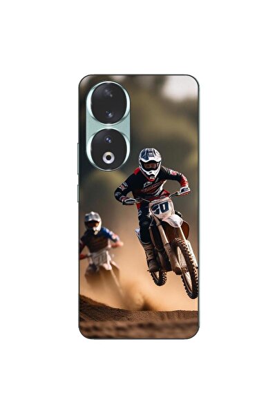 OEM Husa compatibila cu Honor 90 5G Silicon Gel Tpu Model Motocross