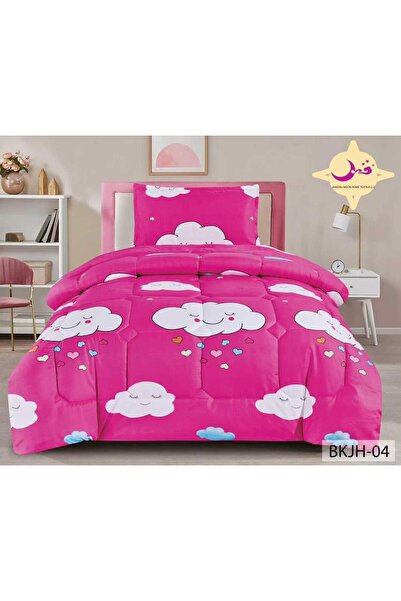 Moon Summer Children's Plush Quilt 3-Piece Set-120*200-Summer Children's Quil...