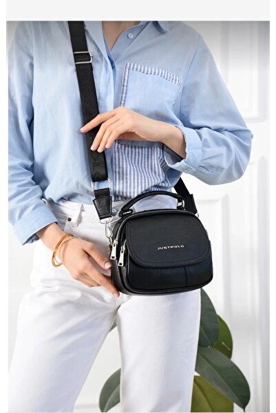 Just Polo Original Women's Multi-Compartment 5 Compartment Hand and Crossbody...